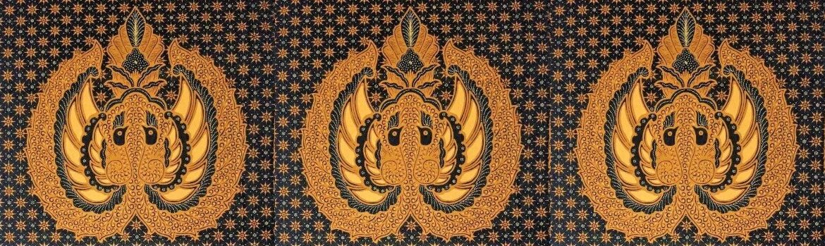 garuda ornament in batik